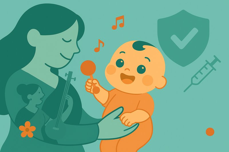 Minchu's Eighteenth Week: First Concert Adventures and Vaccination Victory
